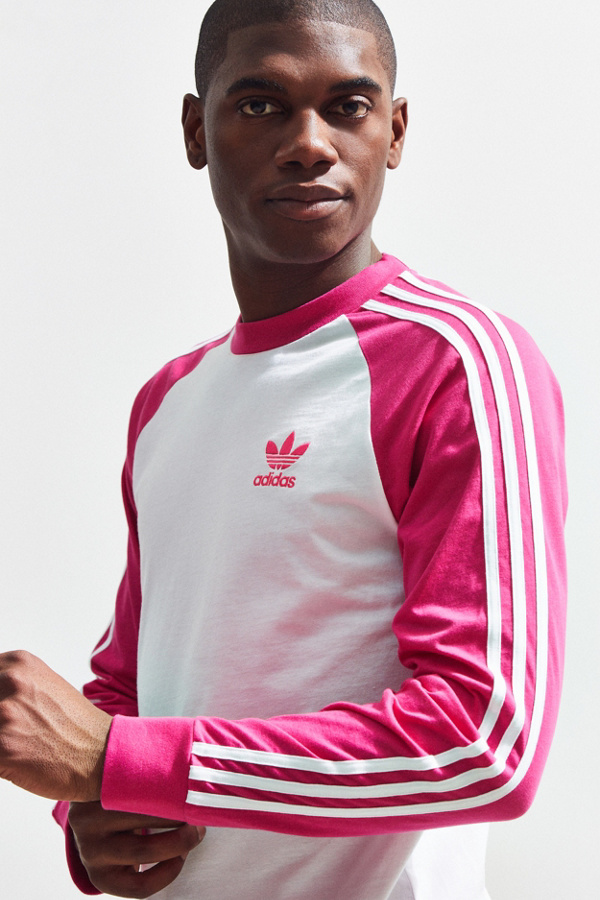 adidas 3Stripes Long Sleeve Tee Urban Outfitters