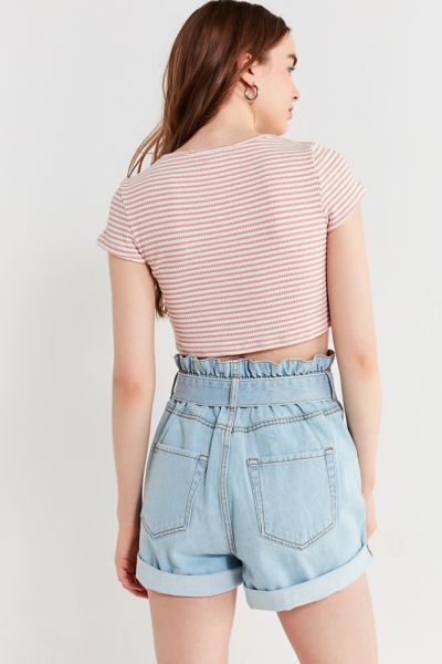urban outfitters paper bag shorts