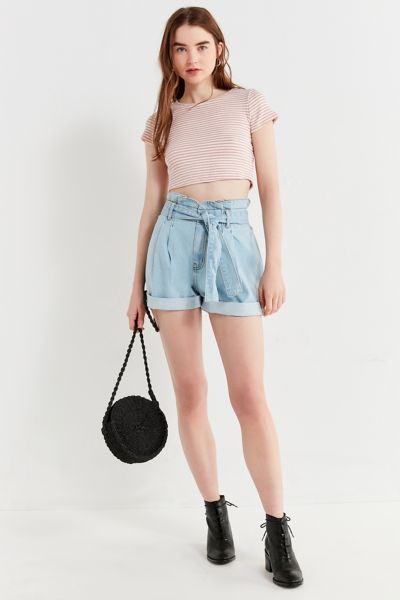 urban outfitters paper bag shorts
