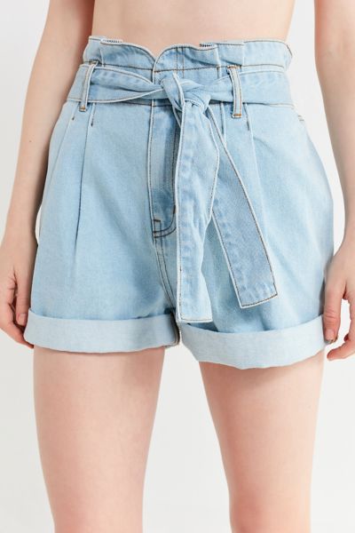 urban outfitters paper bag shorts