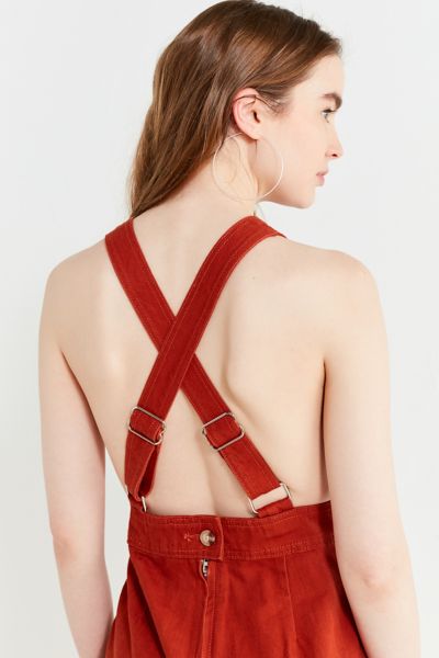 plunging overalls