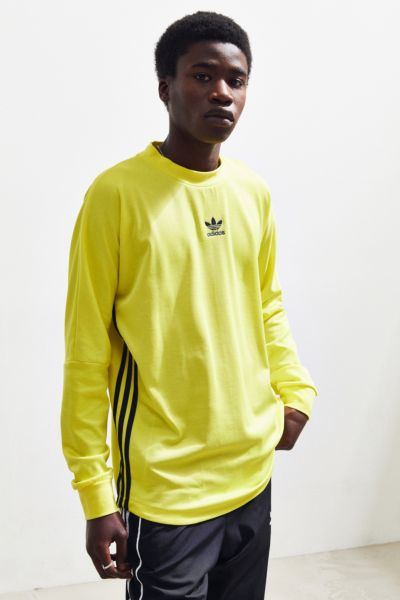 adidas authentic stripe long sleeve jersey