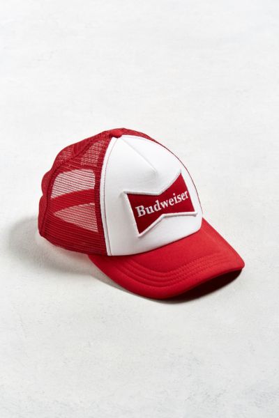 budweiser trucker hat