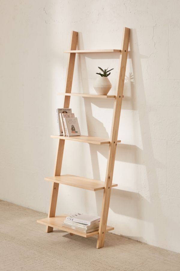 Leaning Bookshelf Urban Outfitters