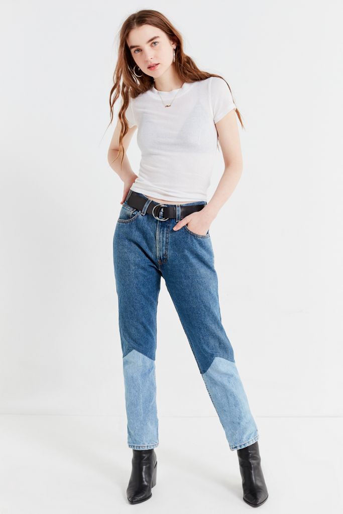 Urban Renewal Recycled Seamed Panel Levi’s Jeans Urban Outfitters Canada