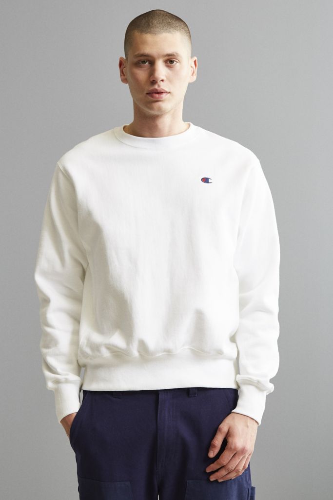 Champion Reverse Weave Fleece Crew Neck Sweatshirt | Urban Outfitters