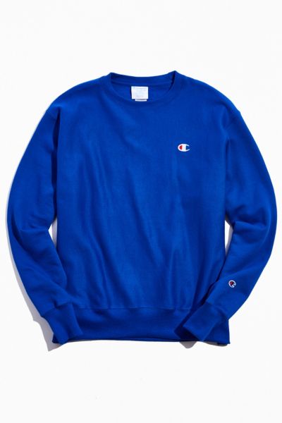 champion reverse weave fleece crew neck sweatshirt