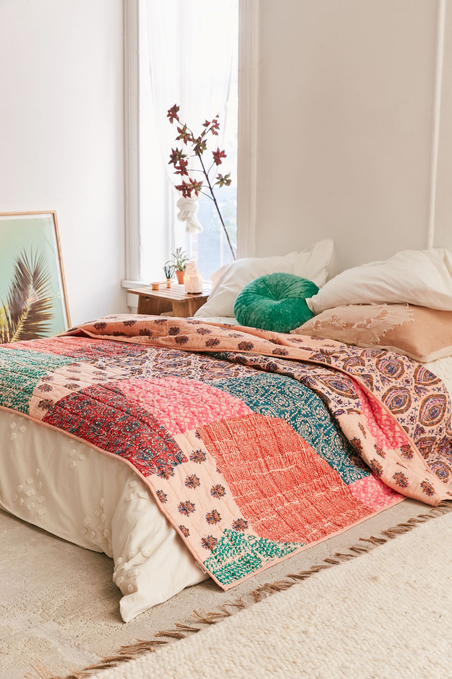 Sella Patchwork Quilt Urban Outfitters