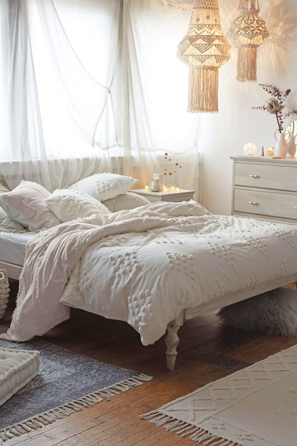 Tufted Geo Duvet Cover Urban Outfitters