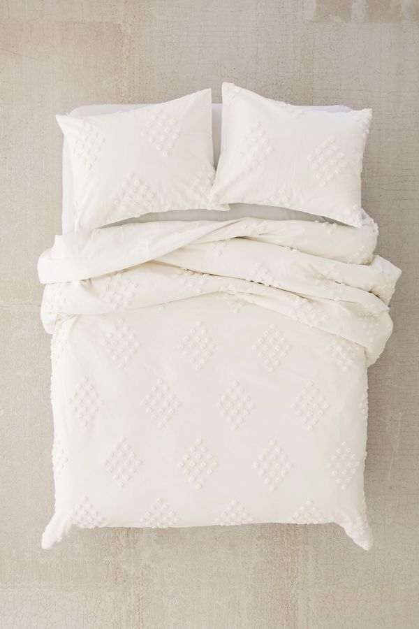 Tufted Geo Duvet Cover Urban Outfitters