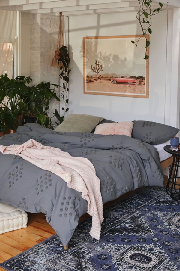 Tufted Geo Duvet Cover Urban Outfitters Canada