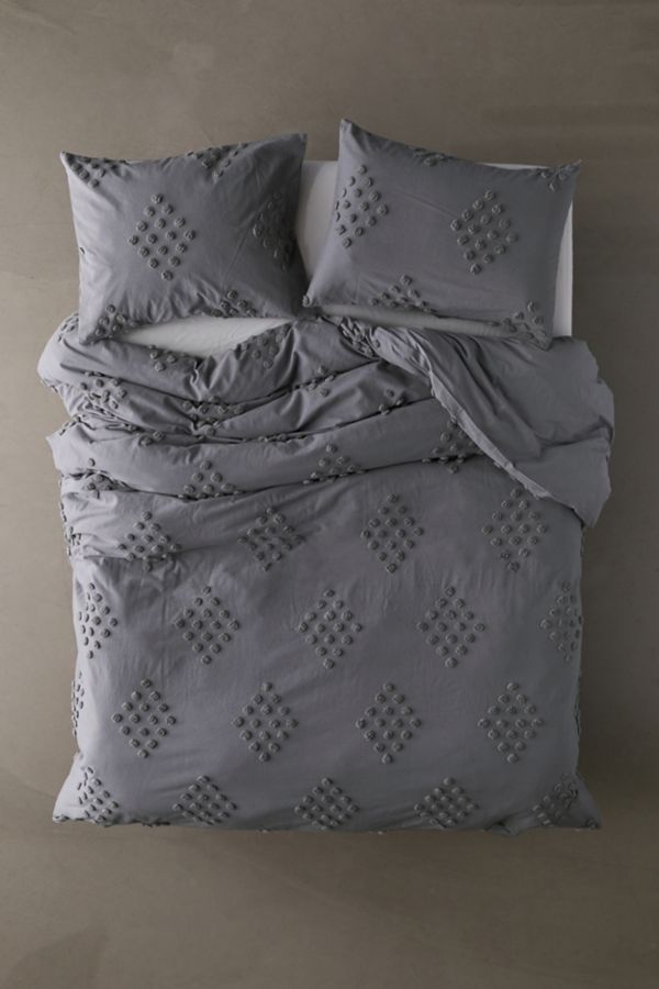 Tufted Geo Duvet Cover Urban Outfitters