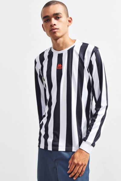 kappa striped jersey tee