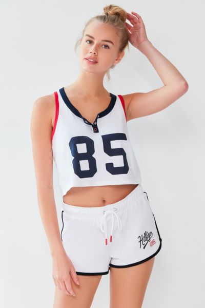 tommy hilfiger top and shorts