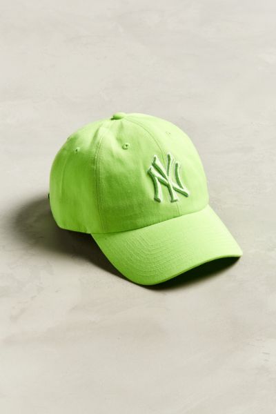 lime green new york yankees hat