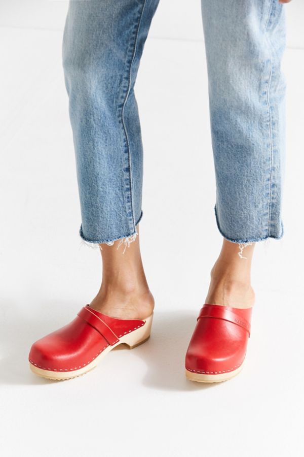 Swedish Hasbeens Heeled Clog Urban Outfitters