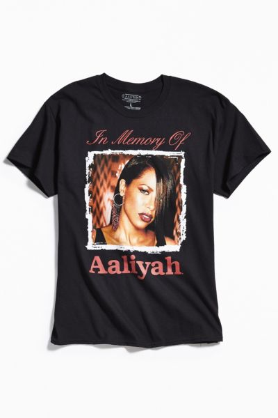 aaliyah graphic tee