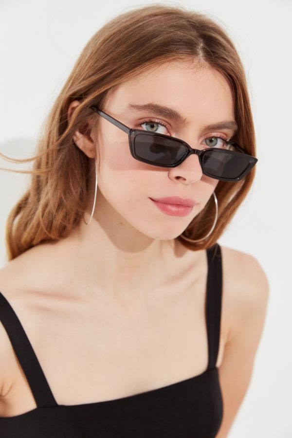 Gigi Slim Rectangle Sunglasses Urban Outfitters Canada