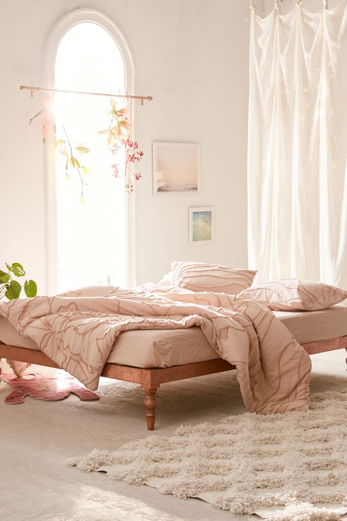 Copper Bohemian Platform Bed Urban Outfitters
