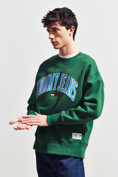 tommy jeans collegiate crew sweat