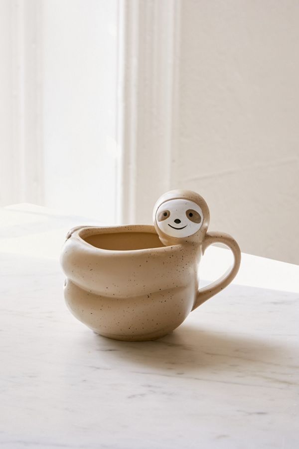 SlothShaped Mug Urban Outfitters
