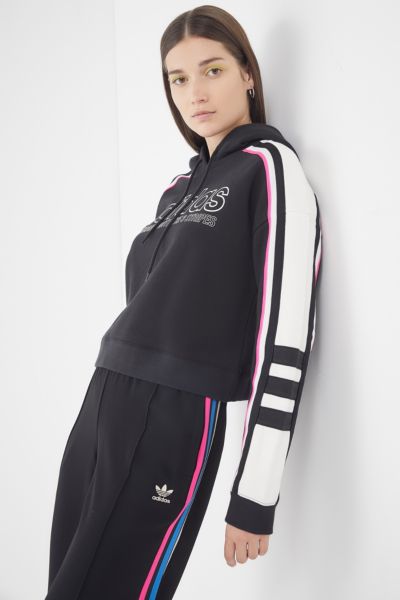 adidas mock neck moto sweatshirt