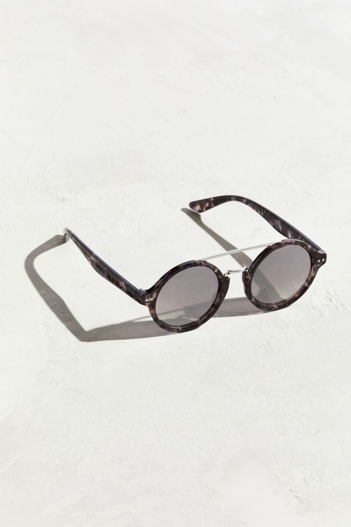 Tortoise Reflective Lens Sunglasses Urban Outfitters 