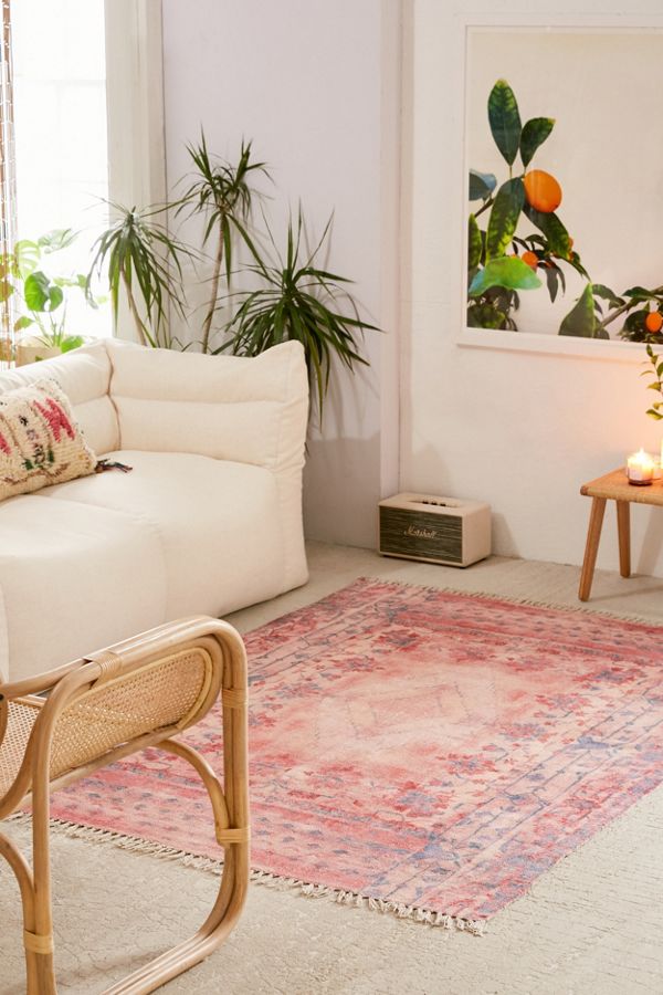 Aylla Printed Chenille Rug Urban Outfitters