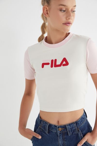 fila anna crop tee