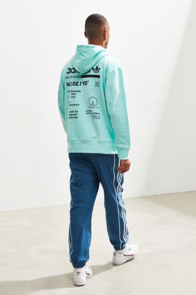 adidas kaval hoodie turquoise