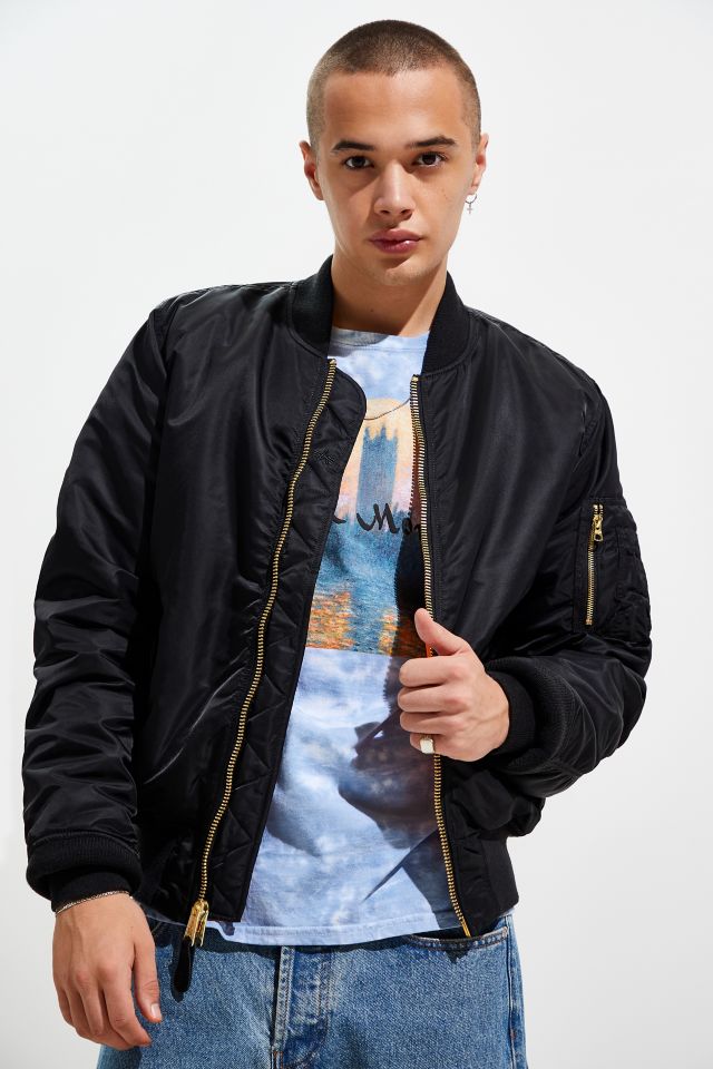 Alpha Industries MA-1 Slim Fit Bomber Jacket | Urban Outfitters Canada