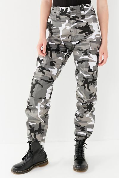 black grey and white camo pants