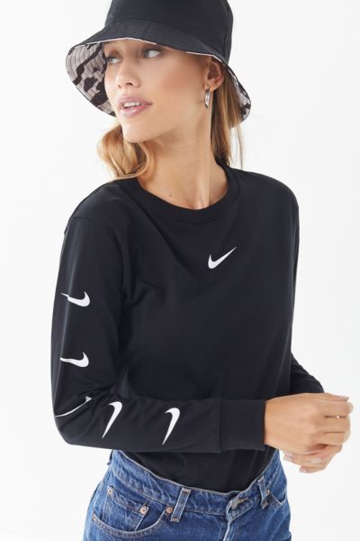 nike logo on sleeve