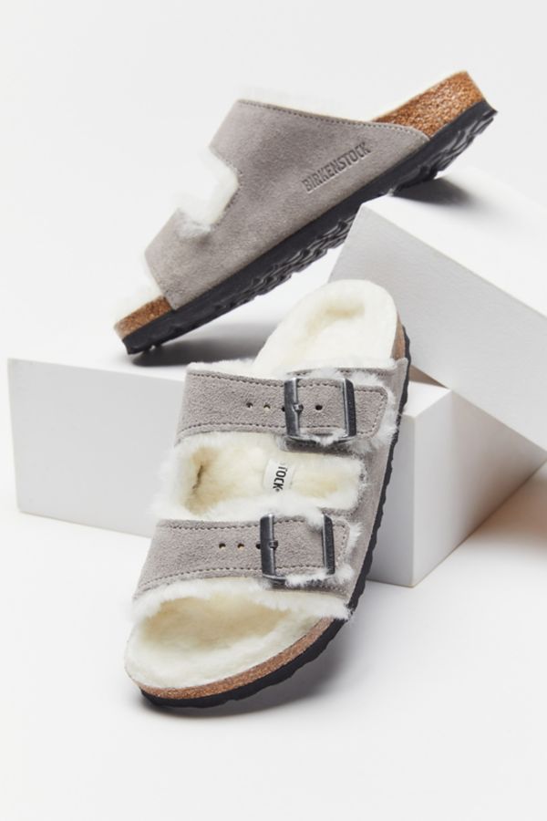 Slide View: 2: Birkenstock Arizona Shearling Sandal