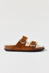 Thumbnail View 3: Birkenstock Women's Arizona Strappy Shearling Sandal