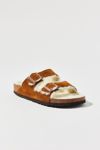 Thumbnail View 4: Birkenstock Women's Arizona Strappy Shearling Sandal