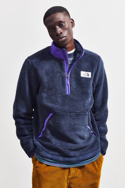 the north face sherpa pullover jacket