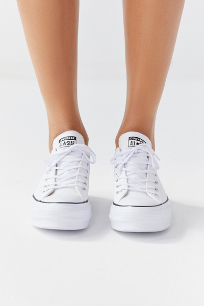converse chuck taylor all star lift leather sneaker