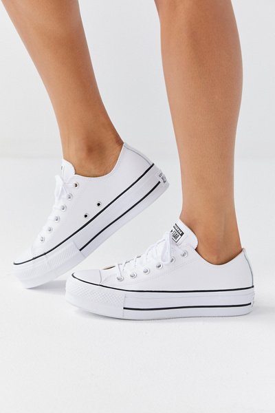 converse lift white leather