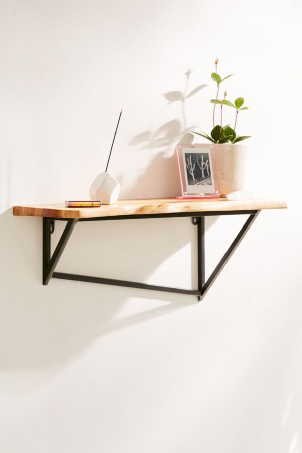 Live Edge Wall Shelf | Urban Outfitters