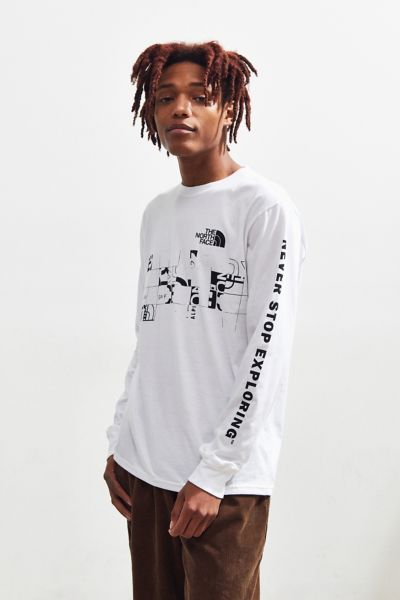 the north face scan long sleeve tee