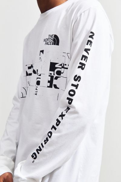 the north face scan long sleeve tee