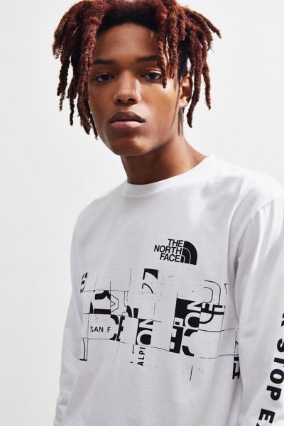 the north face scan long sleeve tee