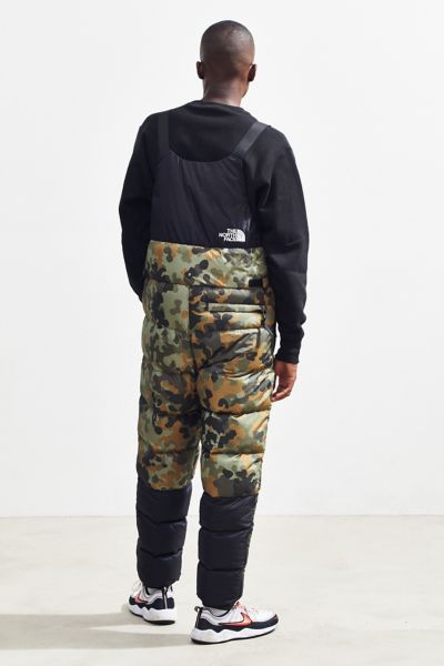 the north face nuptse bib down overall