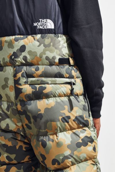 the north face nuptse bib down overall