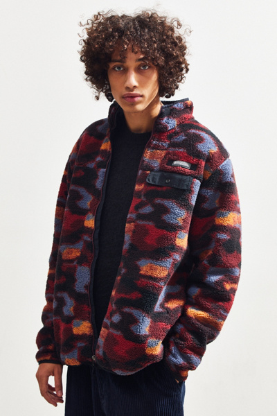 columbia men's mountain side heavyweight full zip fleece jacket