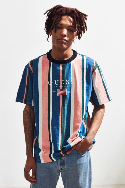 david sayer stripe tee guess