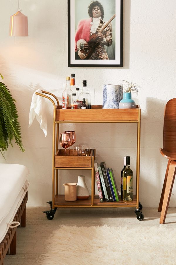 Slide View: 1: Tatiana Bar Cart