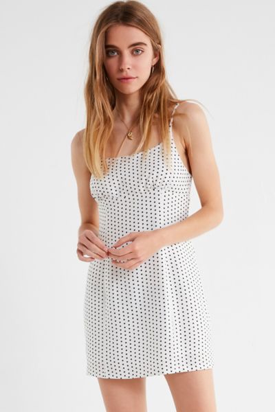 polka dot dress urban outfitters