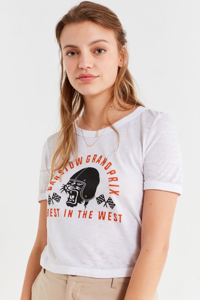 Future State Cropped Grand Prix Tee | Urban Outfitters